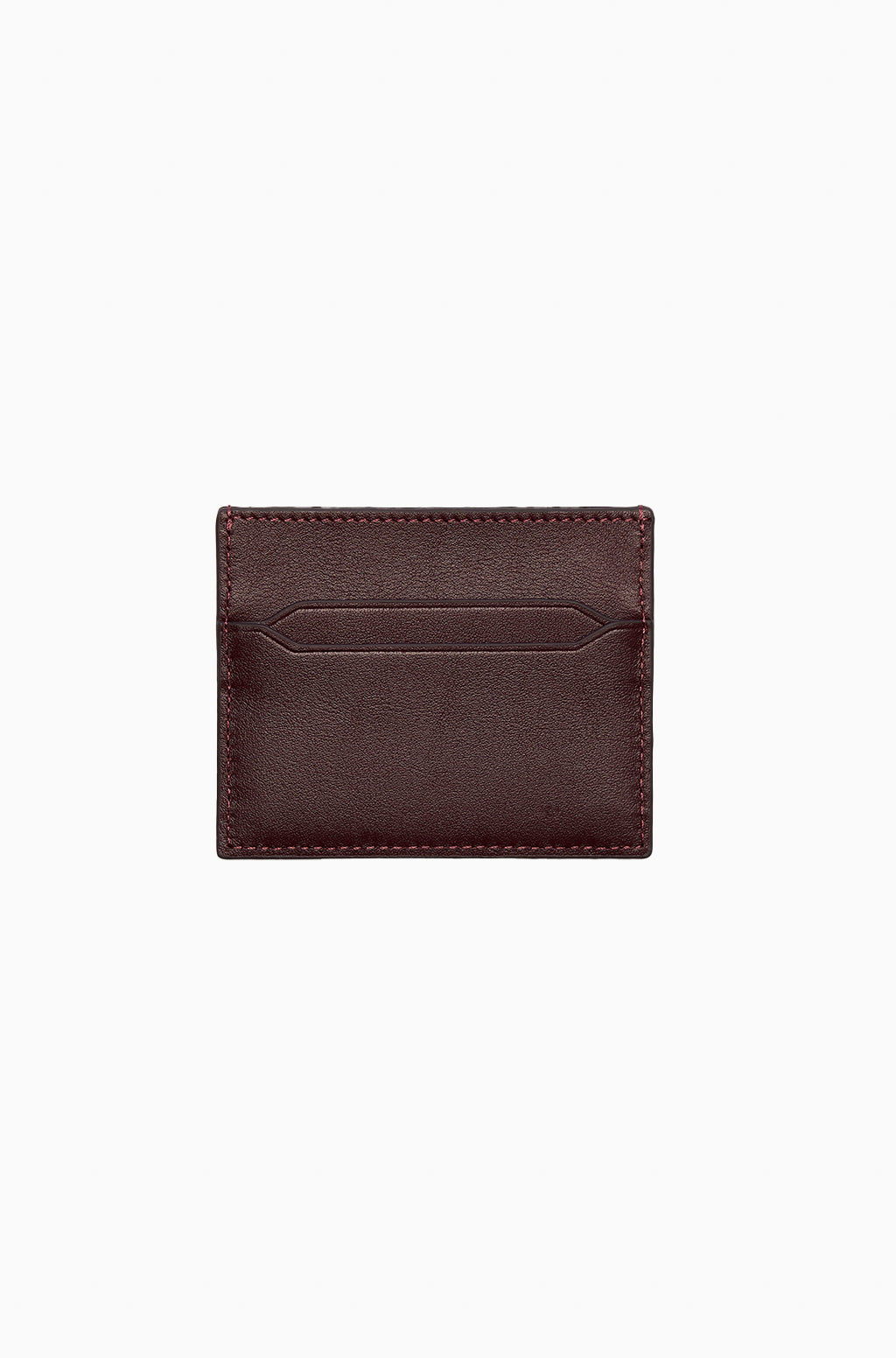 Leather Card Holder With Debossed Logo