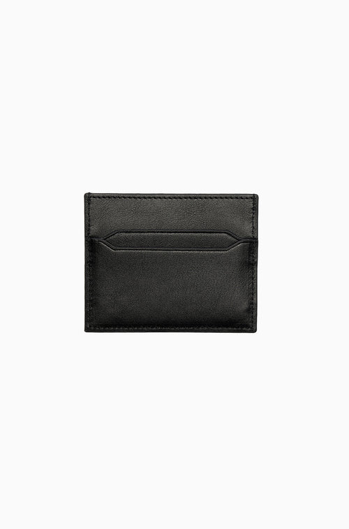 Leather Card Holder With Debossed Logo