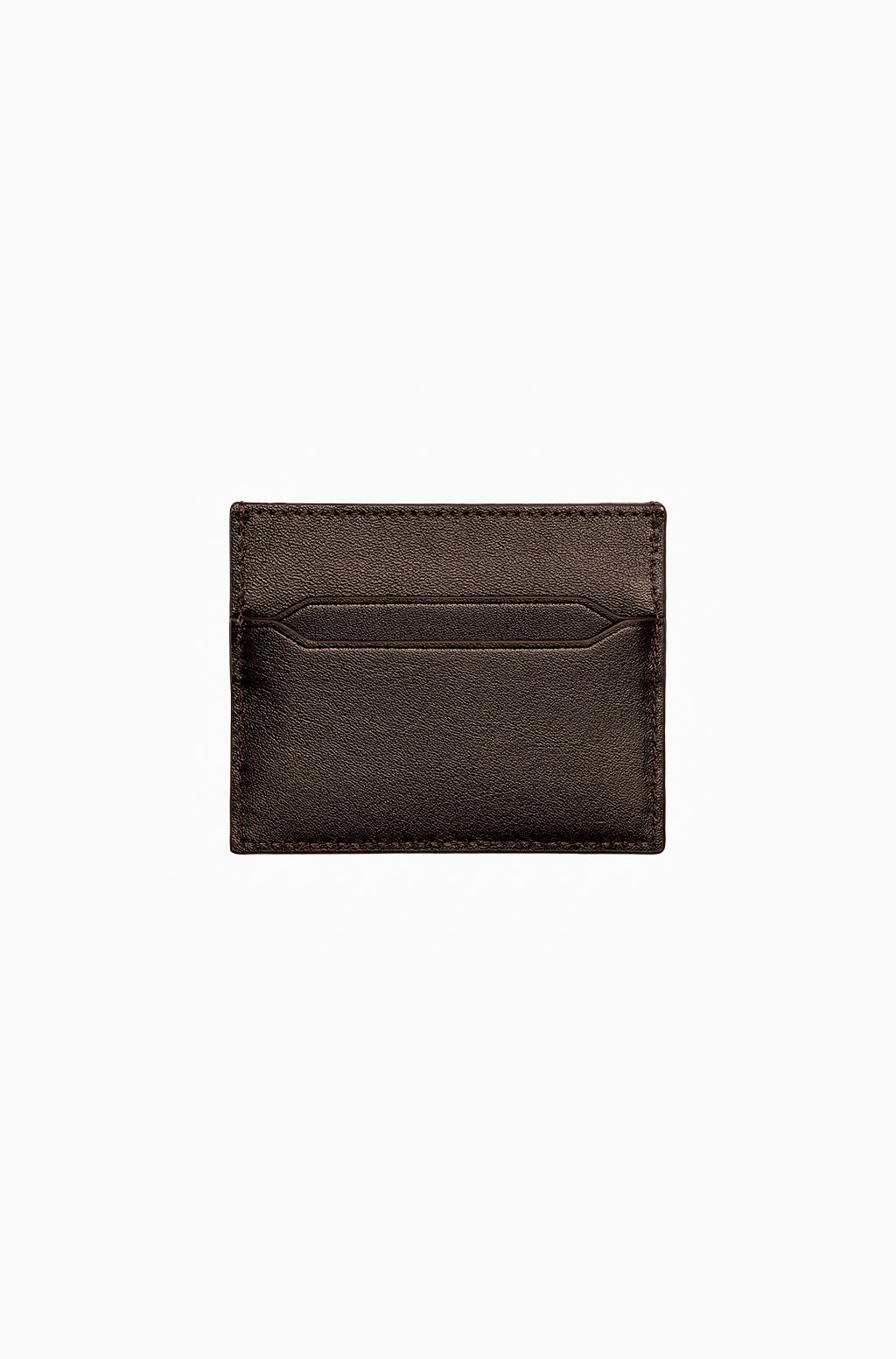 Leather Card Holder With Debossed Logo