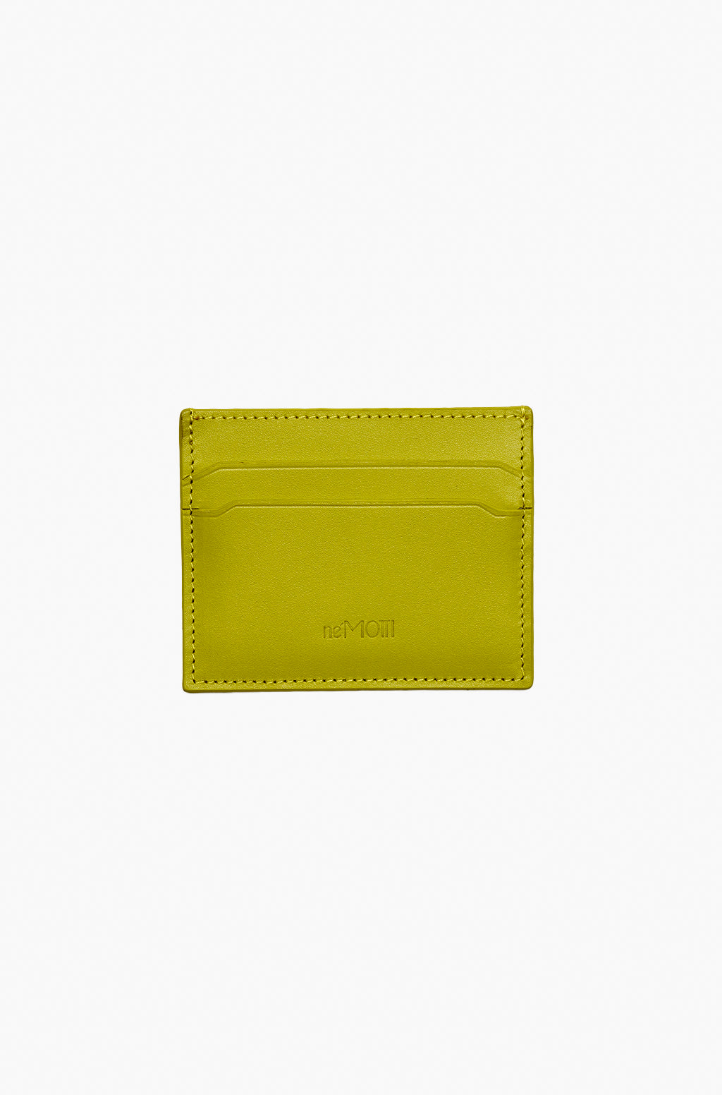 Leather Card Holder With Debossed Logo