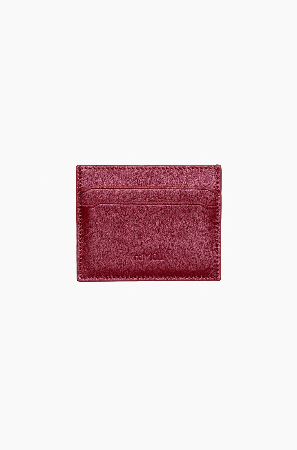 Leather Card Holder With Debossed Logo