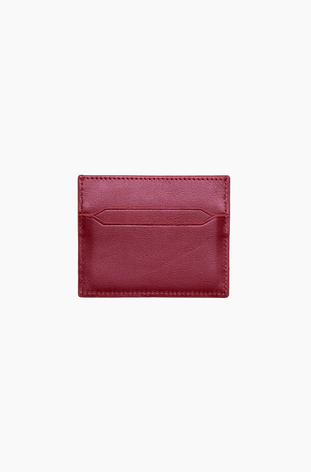 Leather Card Holder With Debossed Logo