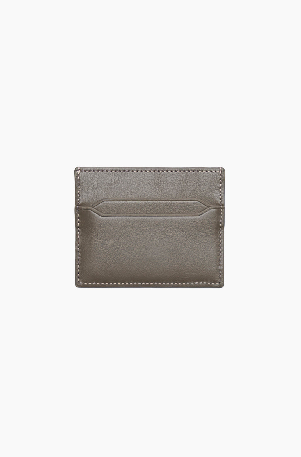 Leather Card Holder With Debossed Logo