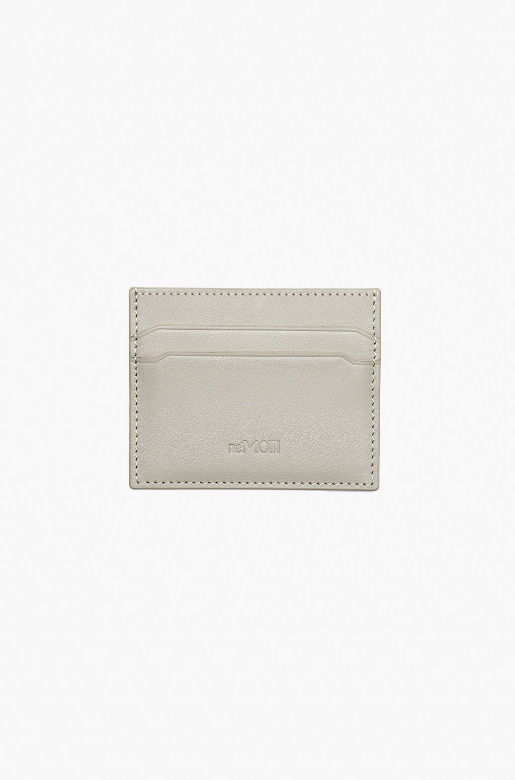 Leather Card Holder With Debossed Logo