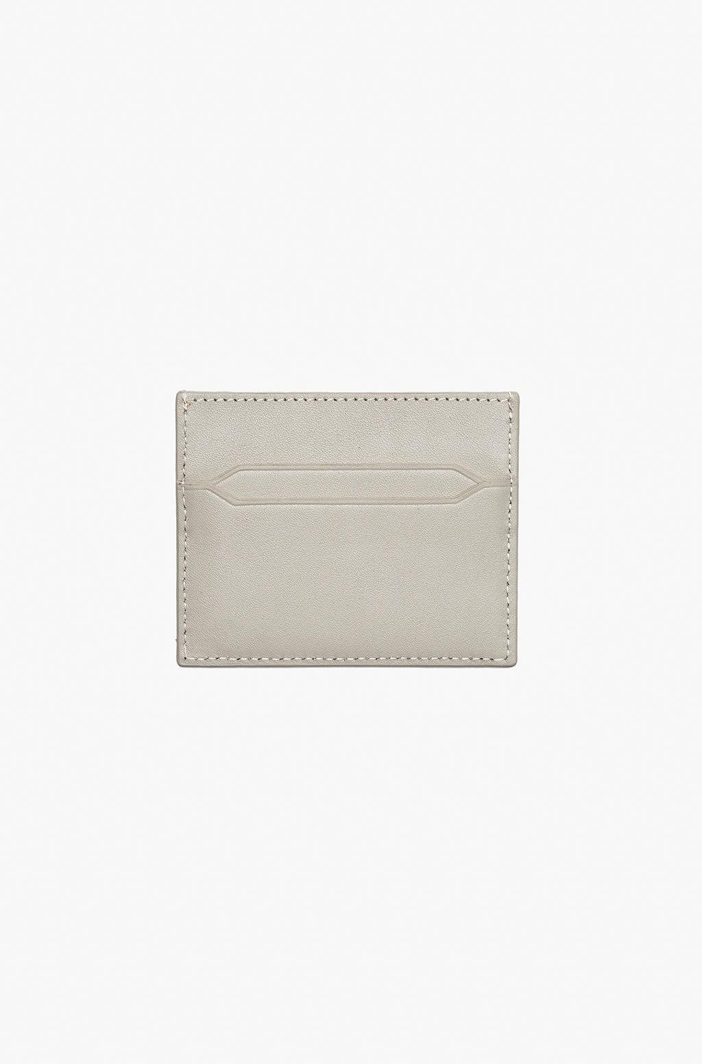 Leather Card Holder With Debossed Logo