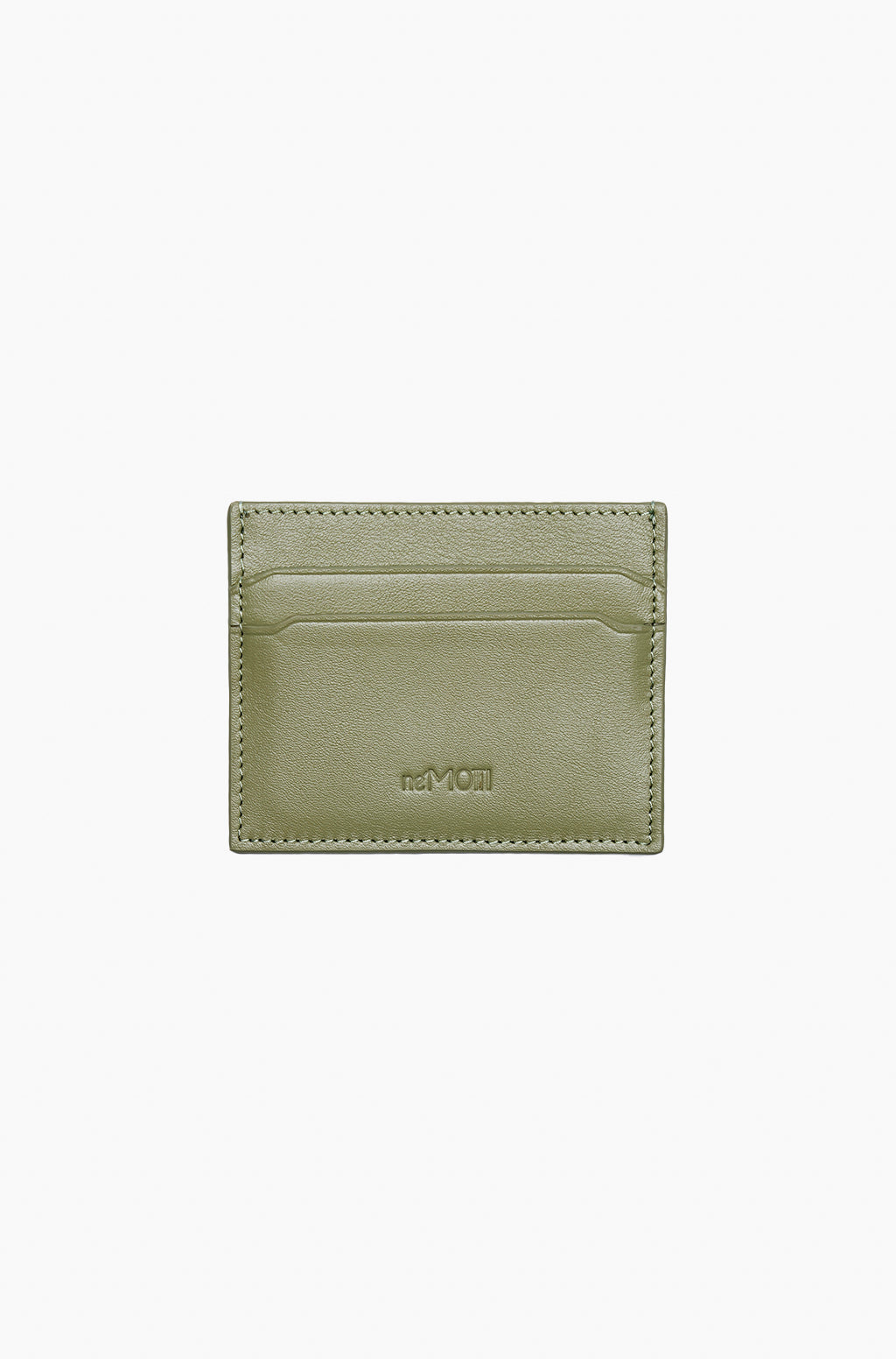 Leather Card Holder With Debossed Logo