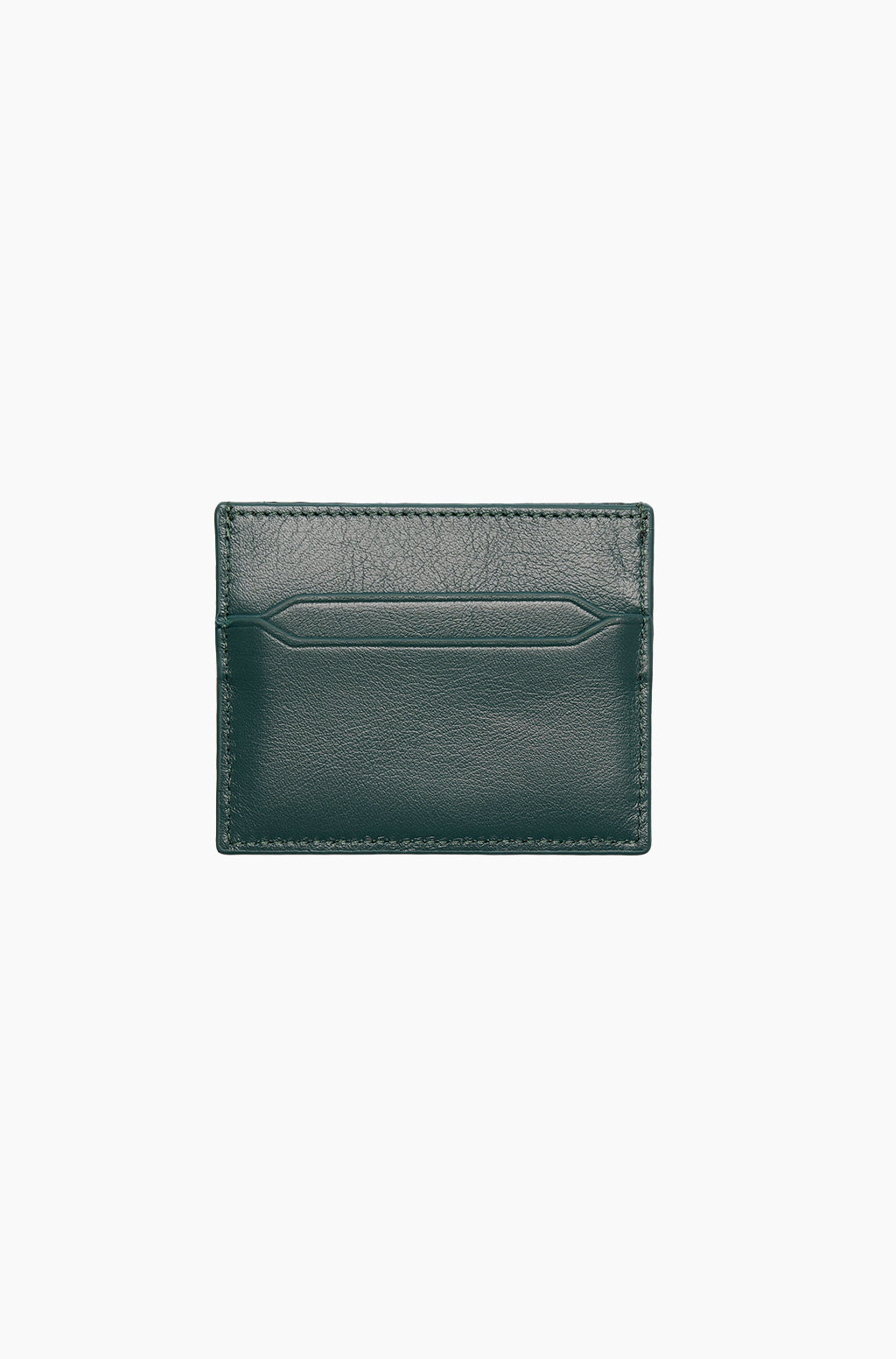 Leather Card Holder With Debossed Logo