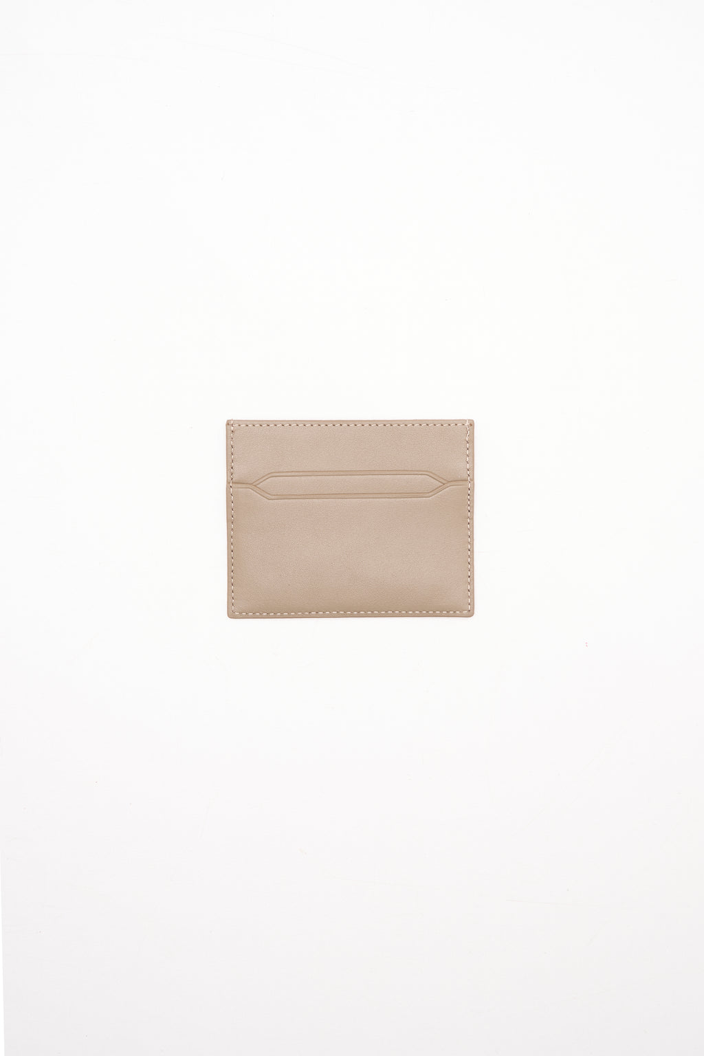 Leather Card Holder With Debossed Logo