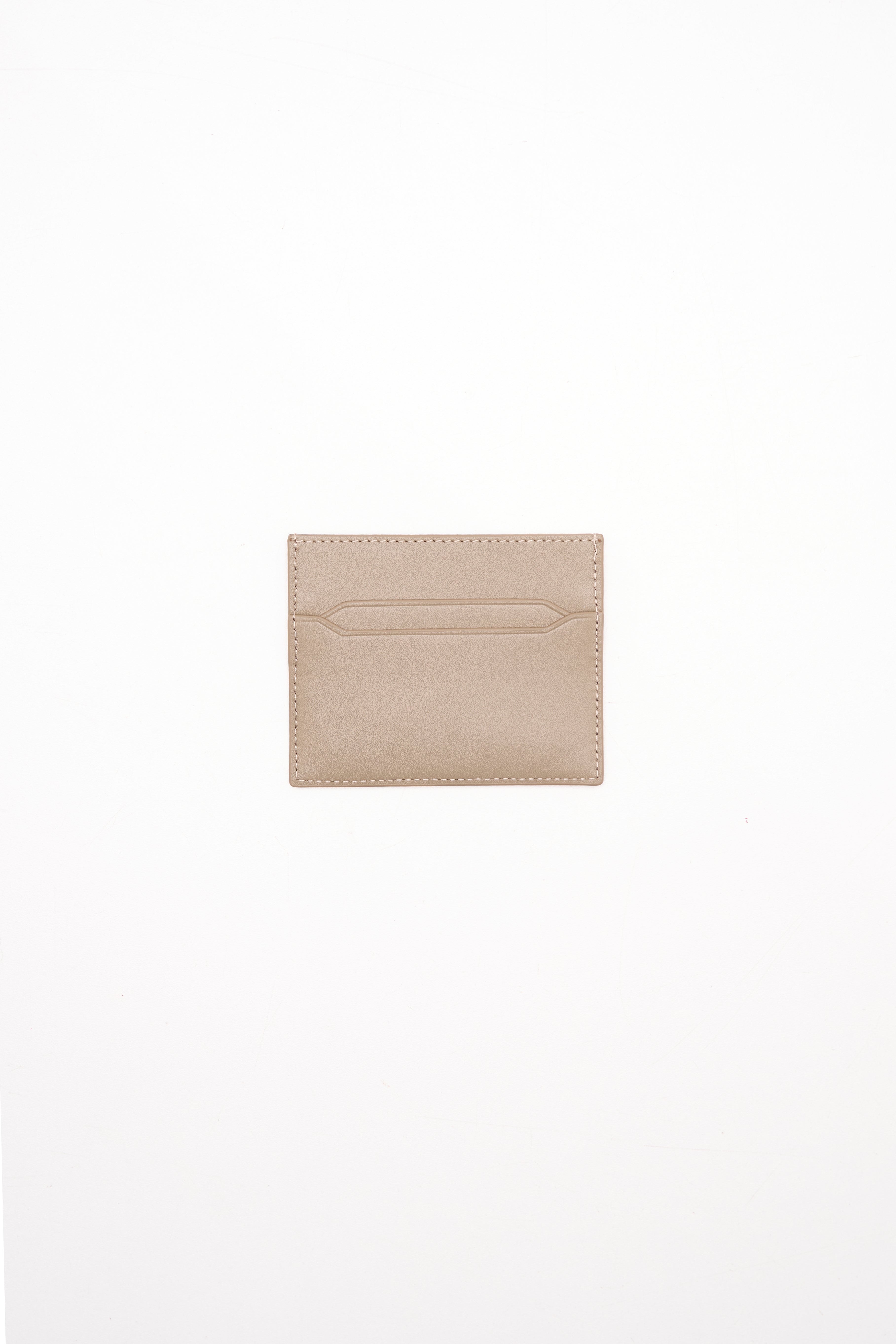 Leather Card Holder With Debossed Logo