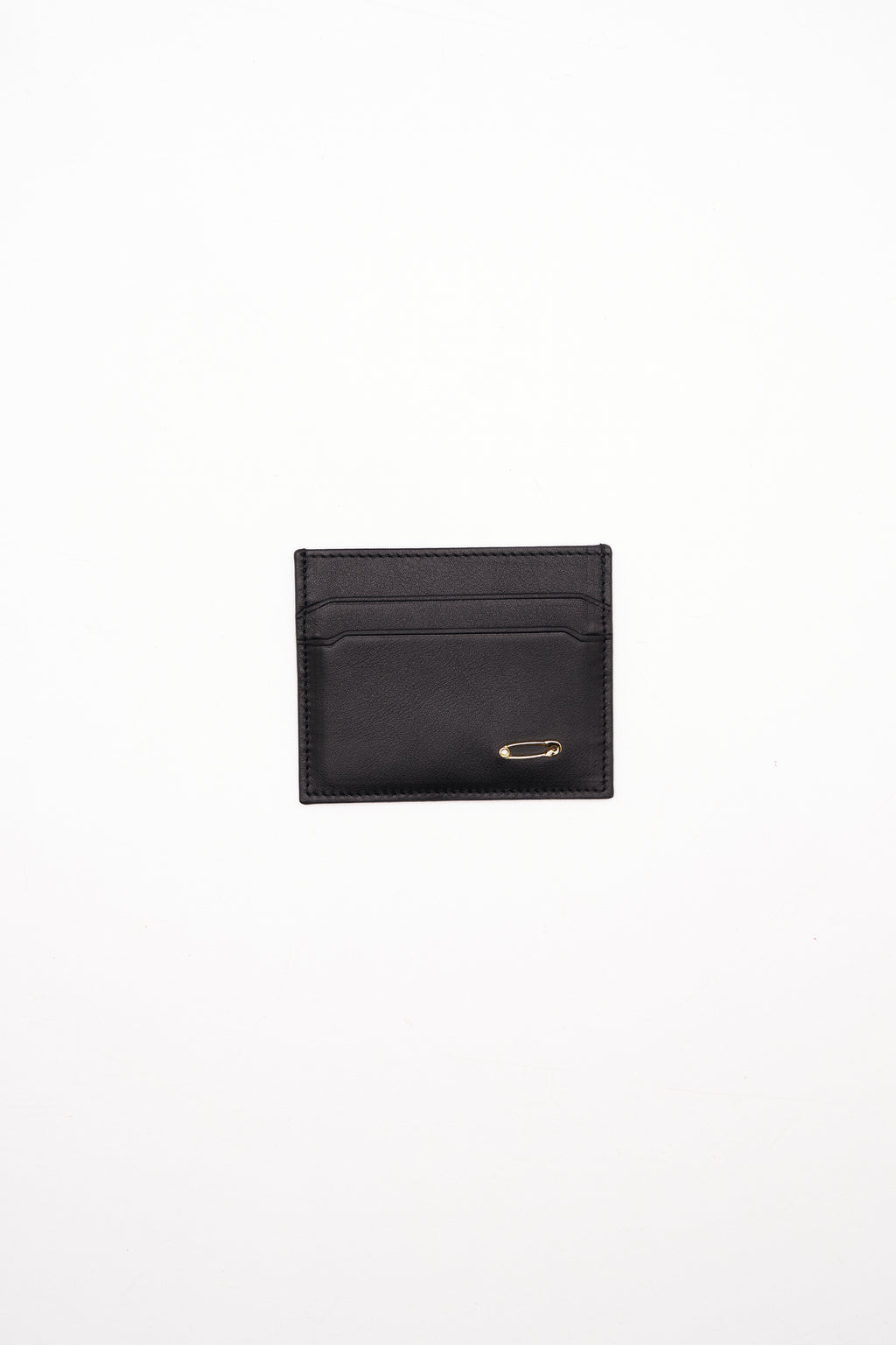 Leather Card Holder With Debossed Logo