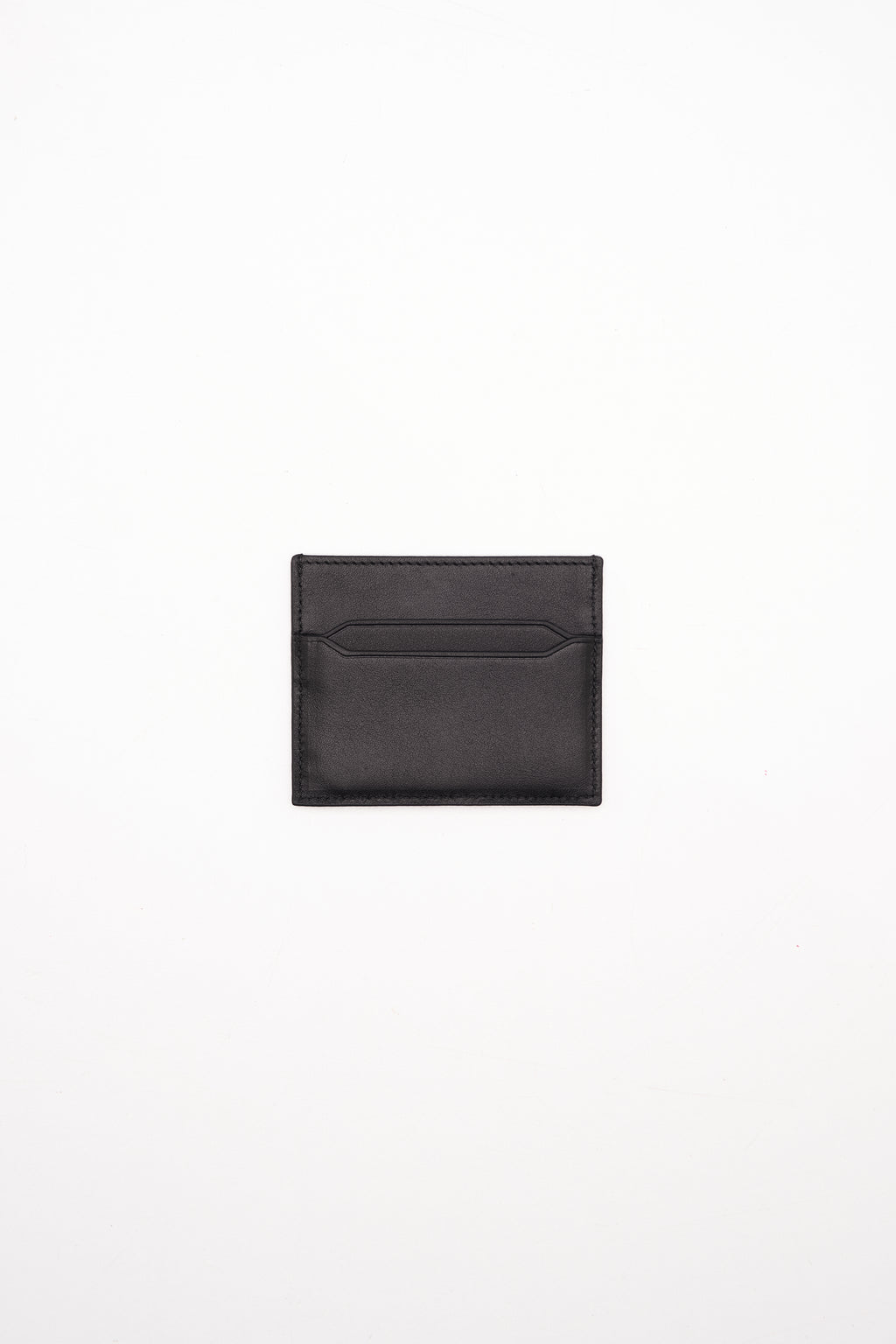 Leather Card Holder With Debossed Logo