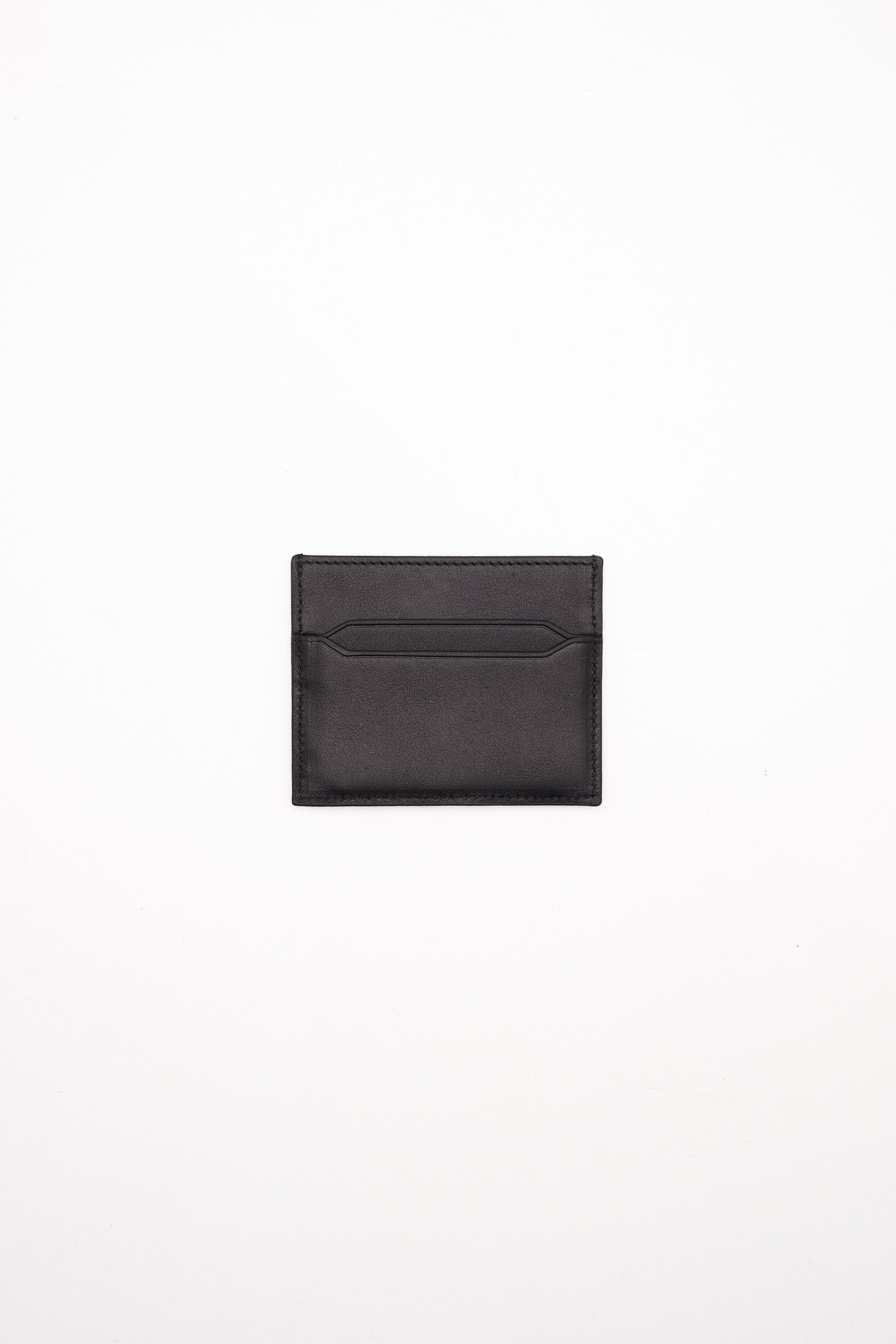 Leather Card Holder With Debossed Logo