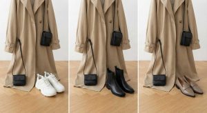 oversize ceket ve mini çanta kombinlerinde farklı ayakkabı önerileri