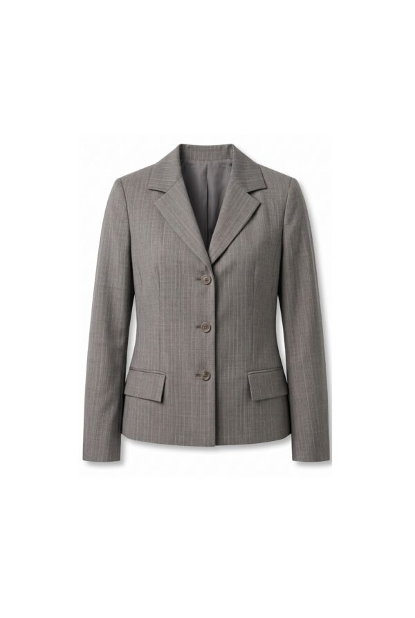 Slim-Fit Single-Breasted Stretch Wool Blend Blazer