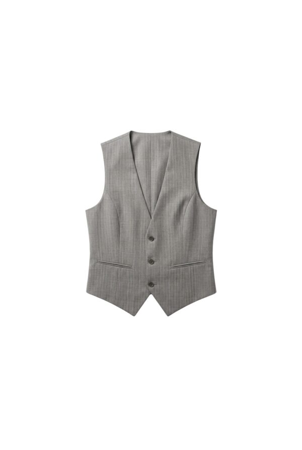 Slim- Fit Stretch wool blend Waistcoat