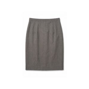 Slim-Fit Stretch Wool Blend Mini Pencil Skirt