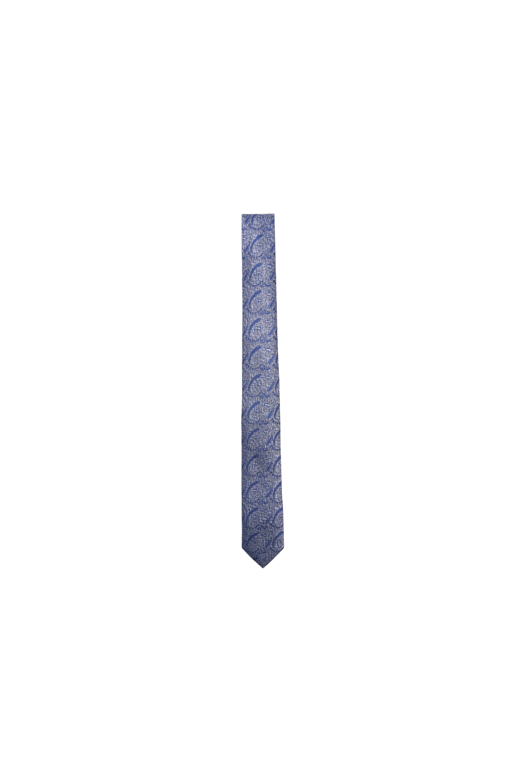 Nemotti Slate Floral Sketch Tie - Image 4