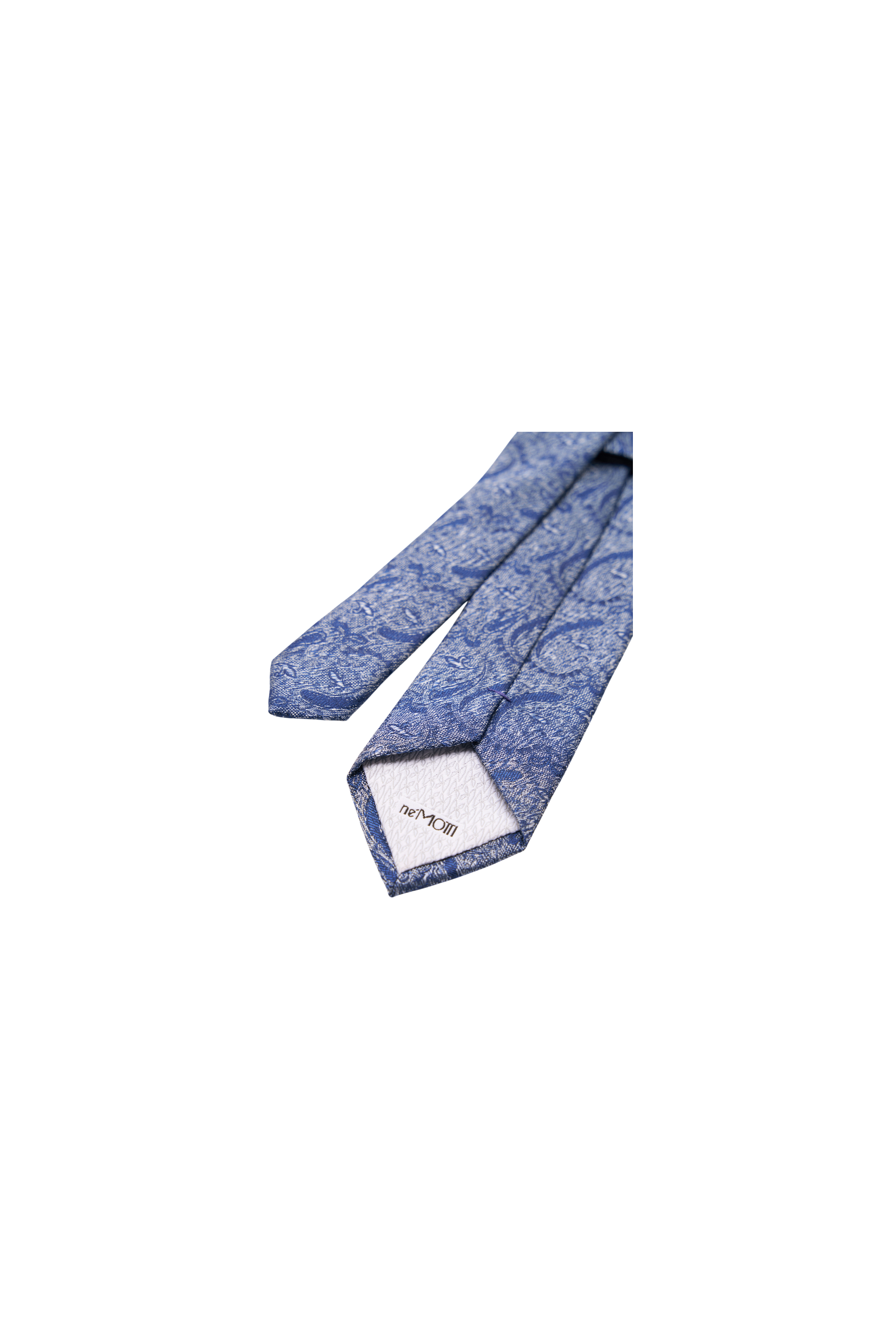 Nemotti Slate Floral Sketch Tie - Image 2