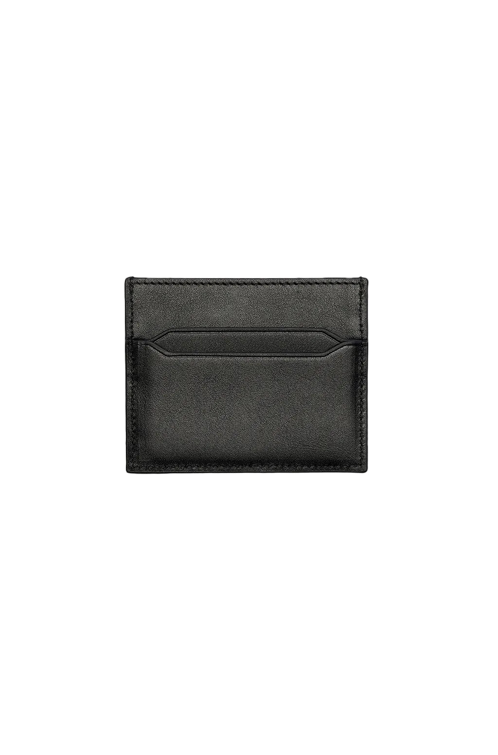 Leather Card Holder With Safty-Pin Detail - Image 2