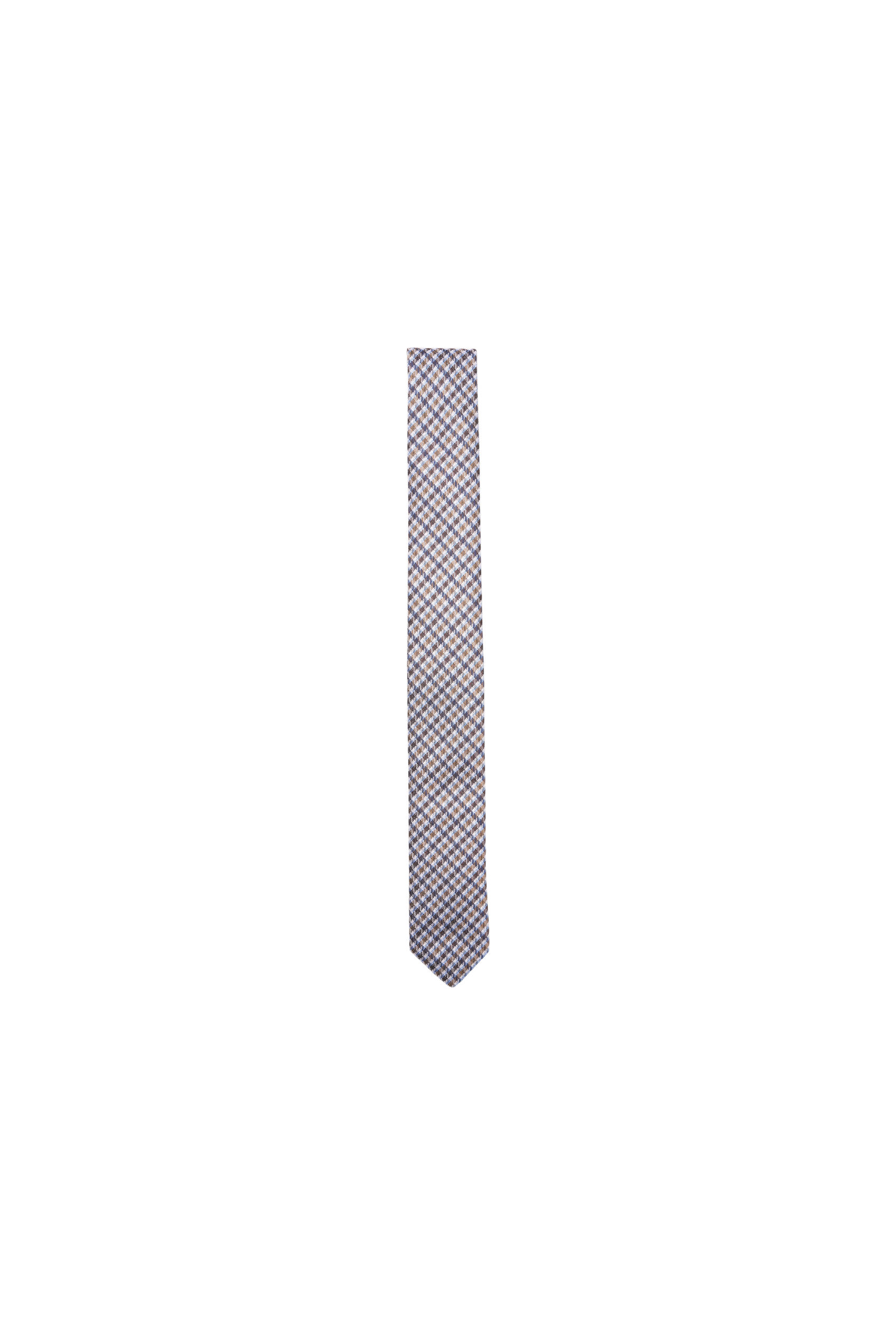 Milanese Micro-Check Tie - Image 3